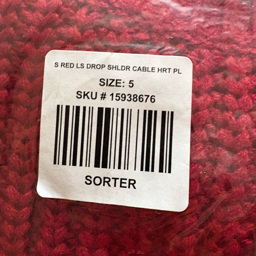 Women's Red Cable Knit Sweater hoodie style torrid